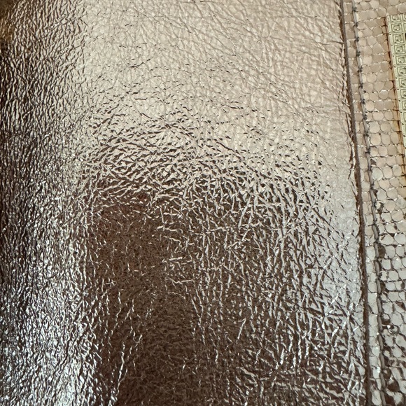 NWT.MarcEllis Gold Sparkling Bag Leather.Made in Italy.Perfect present. - Picture 6 of 13